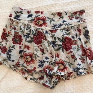AEO Floral Shorts